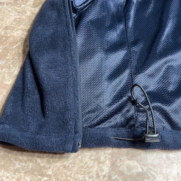 Vtg NWOT Vest ,blue thick fleece ,men,unisex
front zip,utility,outdoor,warm - Picture 10 of 12